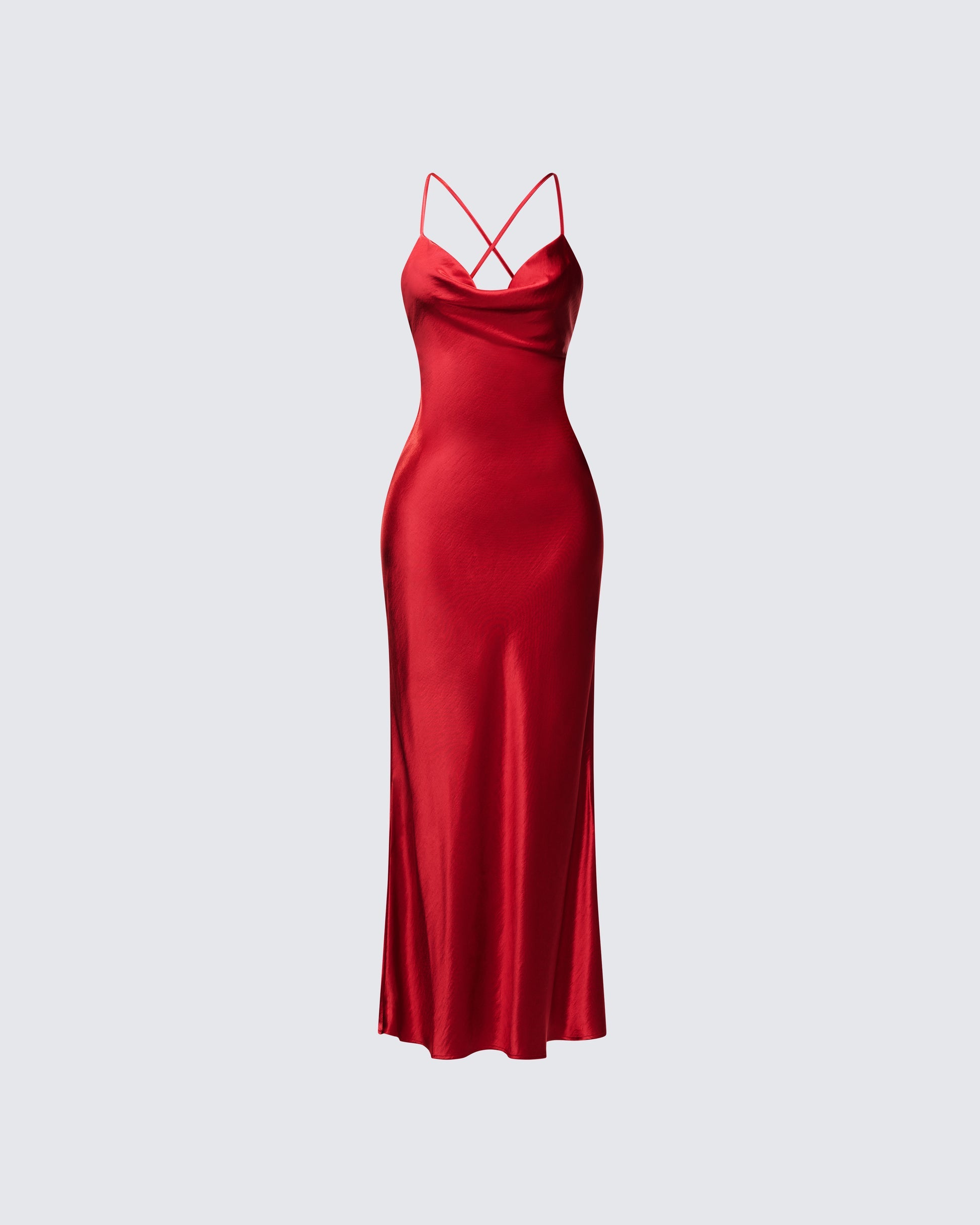 Finesse Elspeth Satin Bias Slip Maxi Dress 2