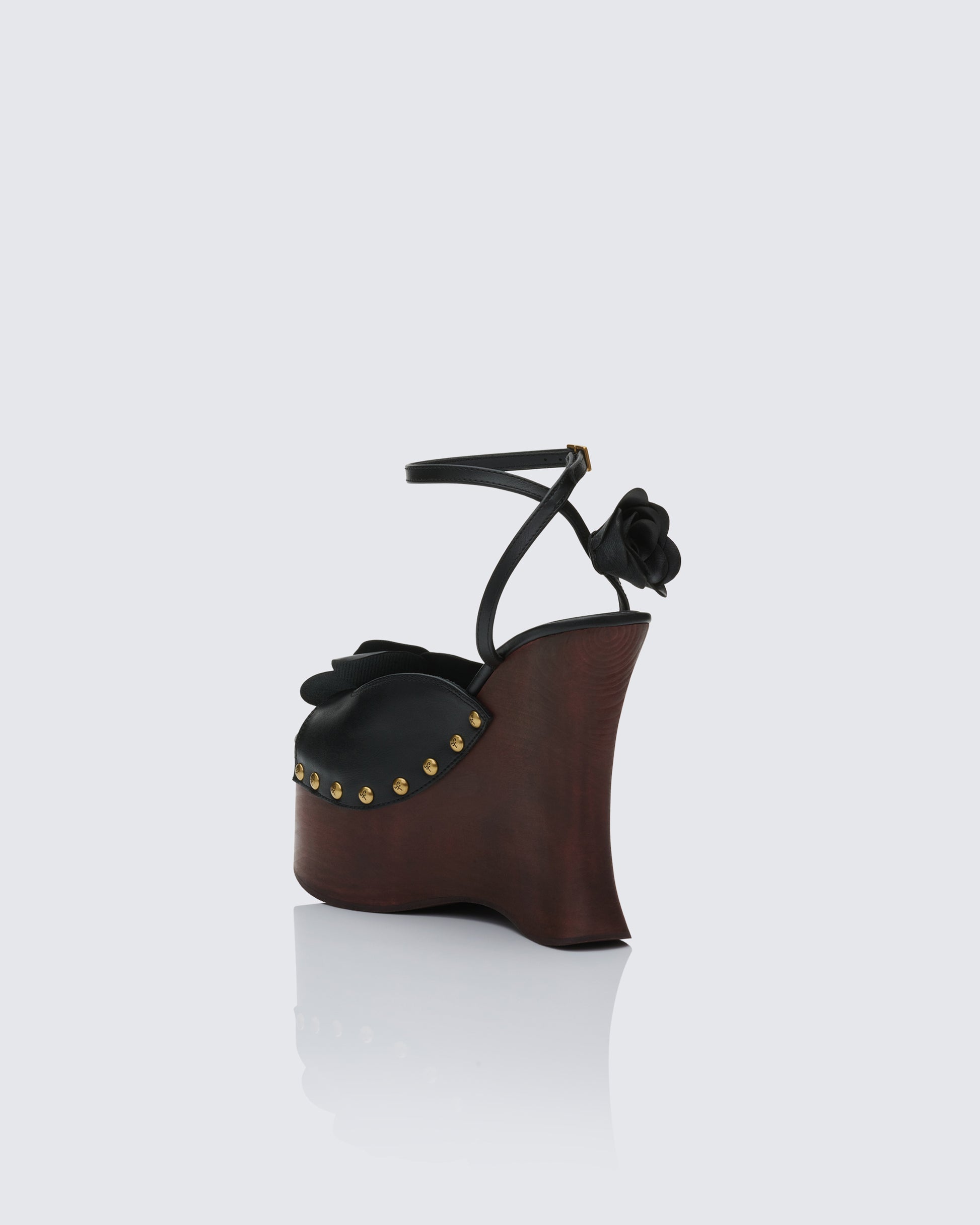 Finesse Elyanna Corsage Wooden Wedges