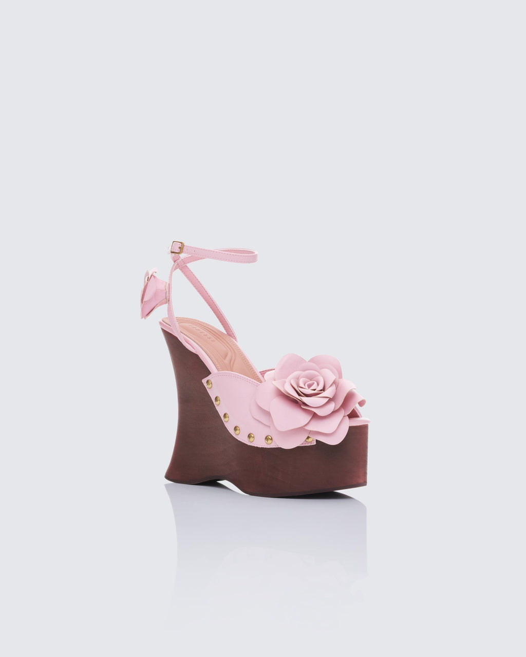 Finesse Elyanna Corsage Wooden Wedges