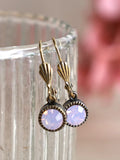 April Cornell Rose Opal Drop Earrings