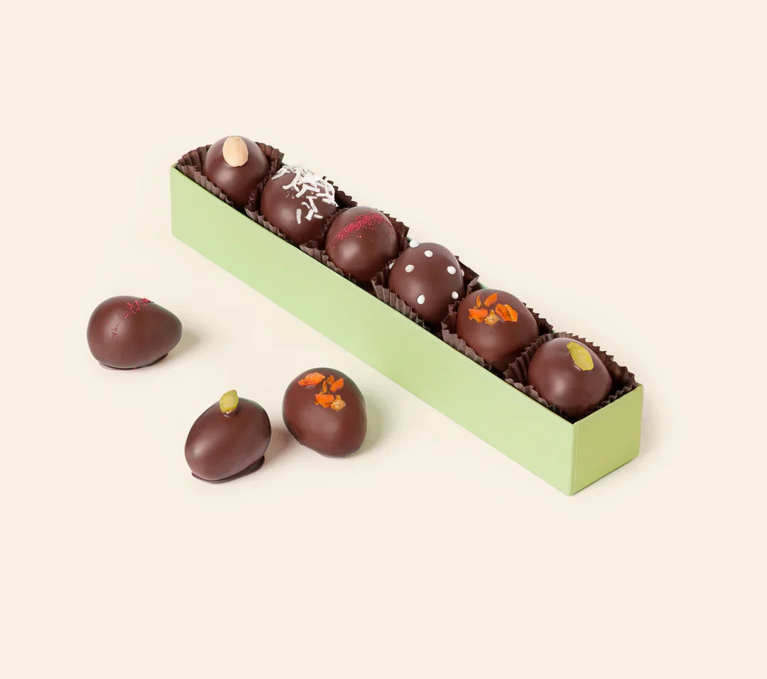L.A. Burdick Chocolates Chocolate Marzipan Eggs