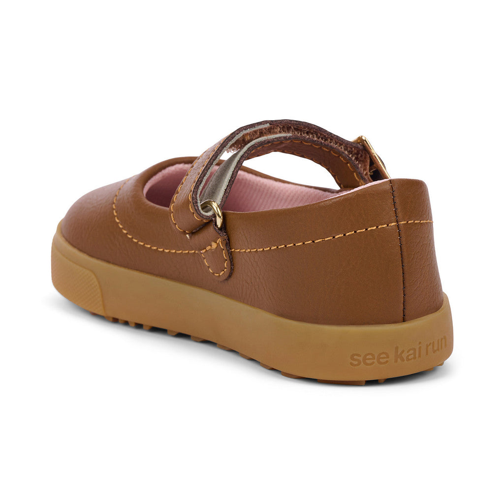 See Kai Run girls Lucia Toffee Brown