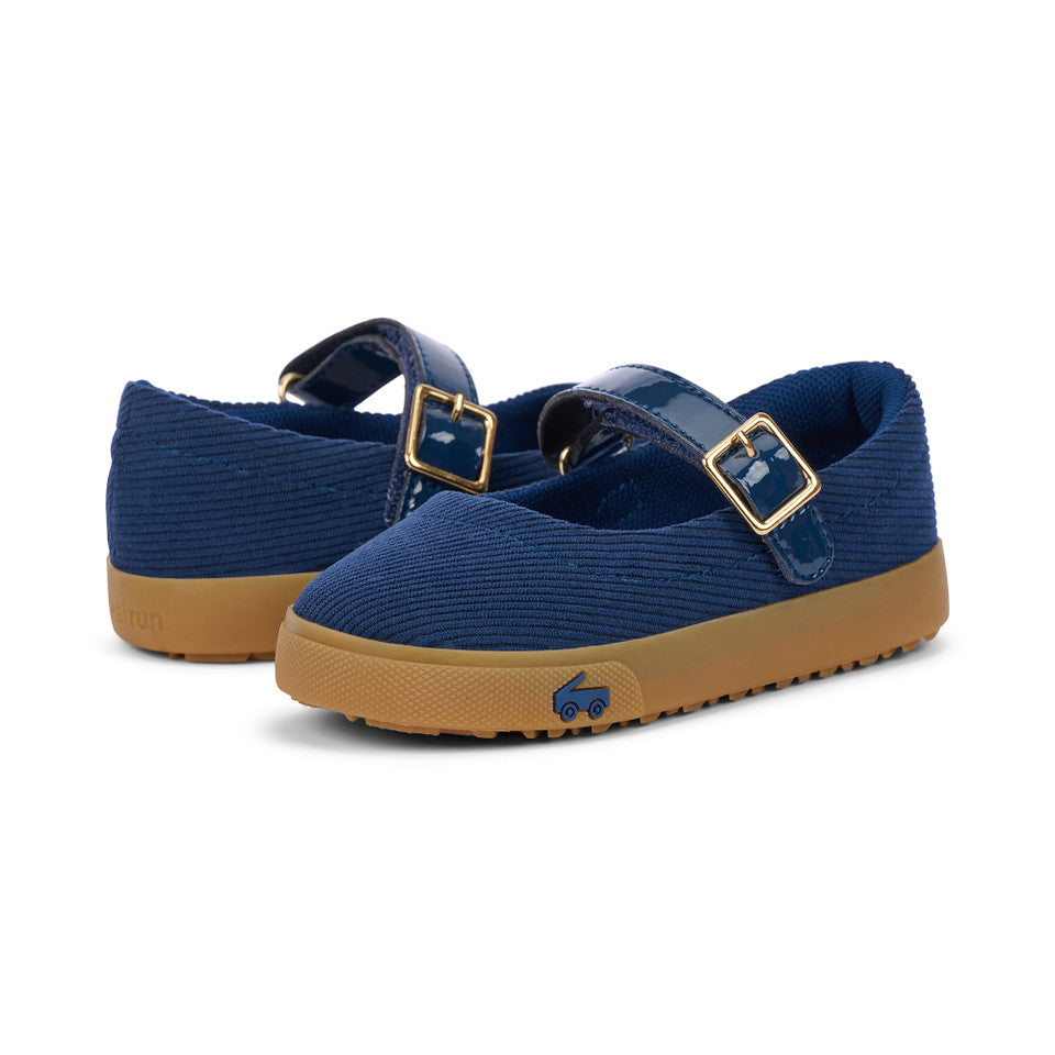 See Kai Run girls Lucia Navy Corduroy