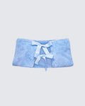 Finesse Noelle Blue Faux Fur Shrug