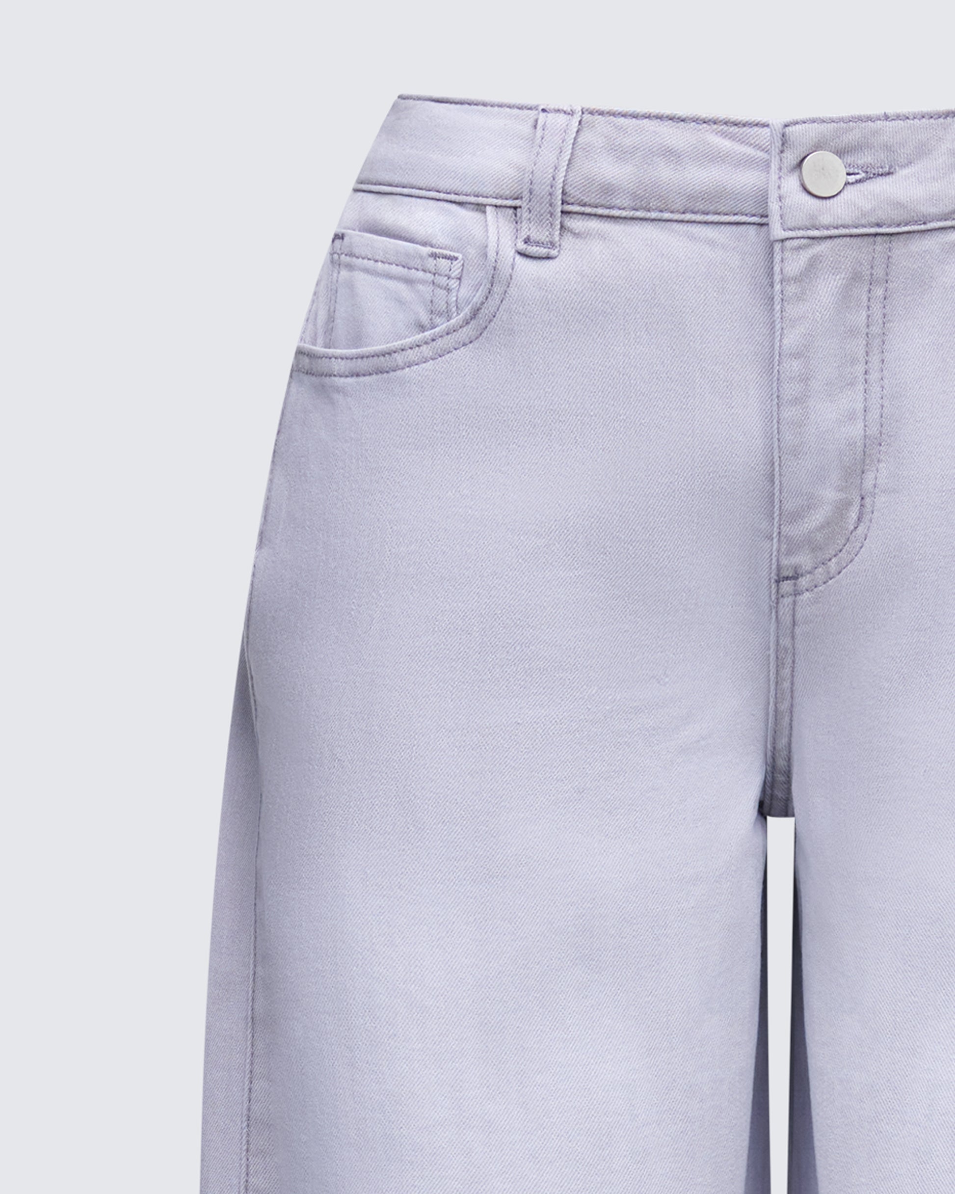 Finesse Lysandra Washed Grey Pleat Inset Jean