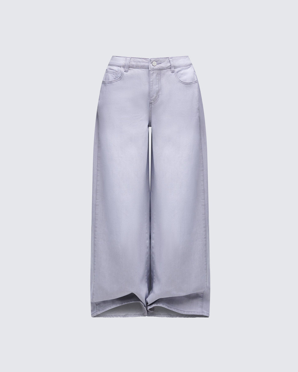 Finesse Lysandra Washed Grey Pleat Inset Jean