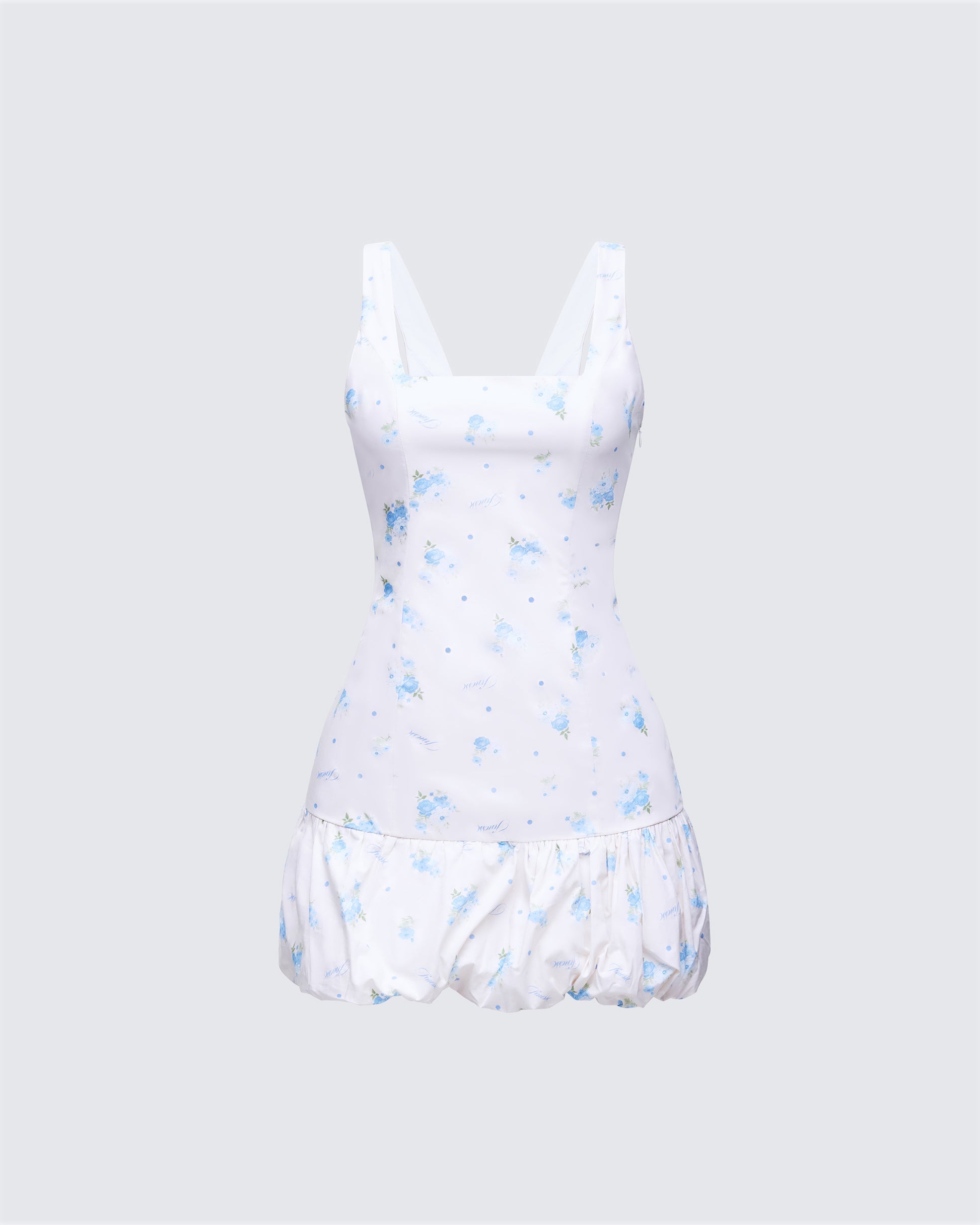 Finesse Rhoda Floral Print Mini Dress
