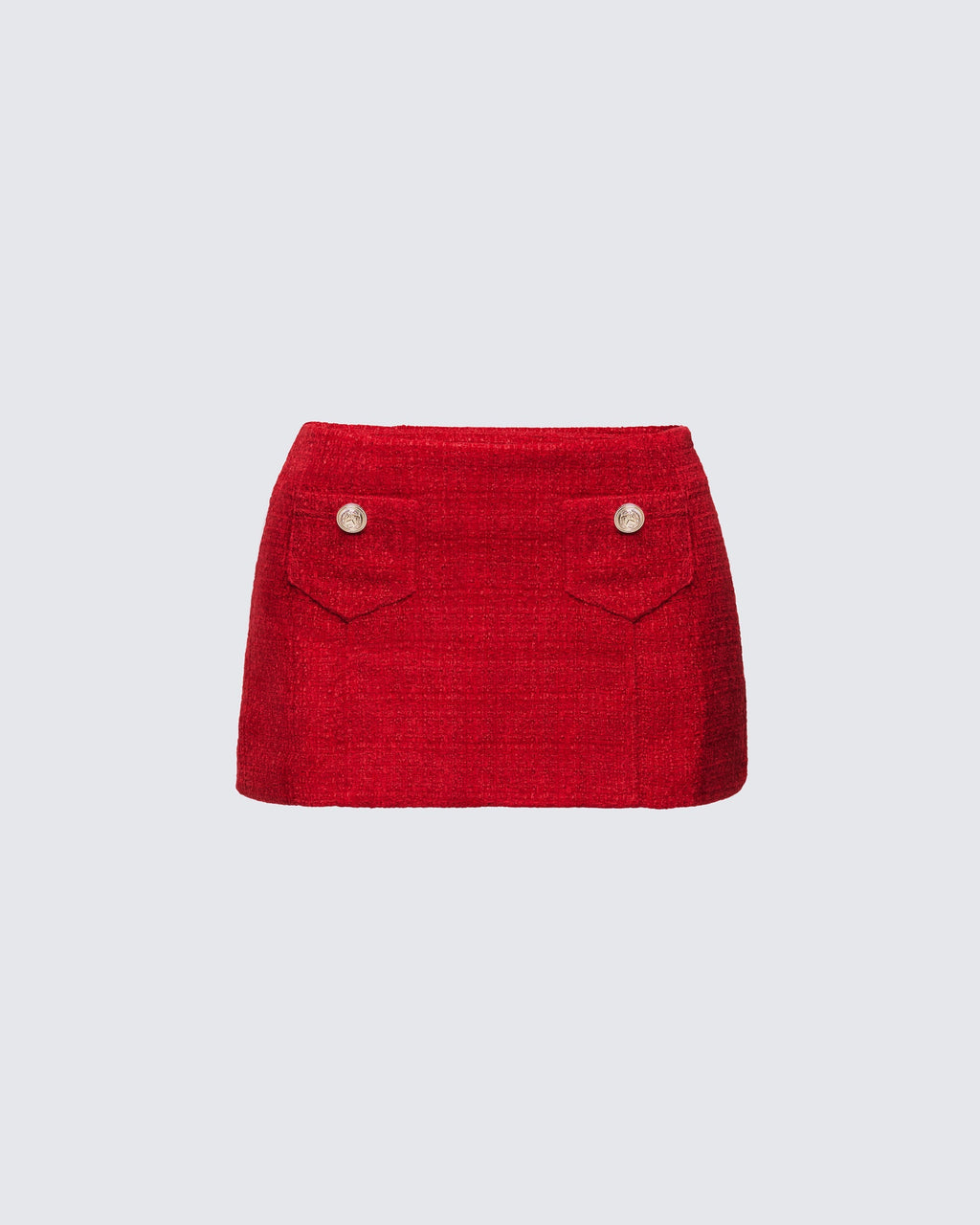 Finesse Nomi Tweed Mini Skirt