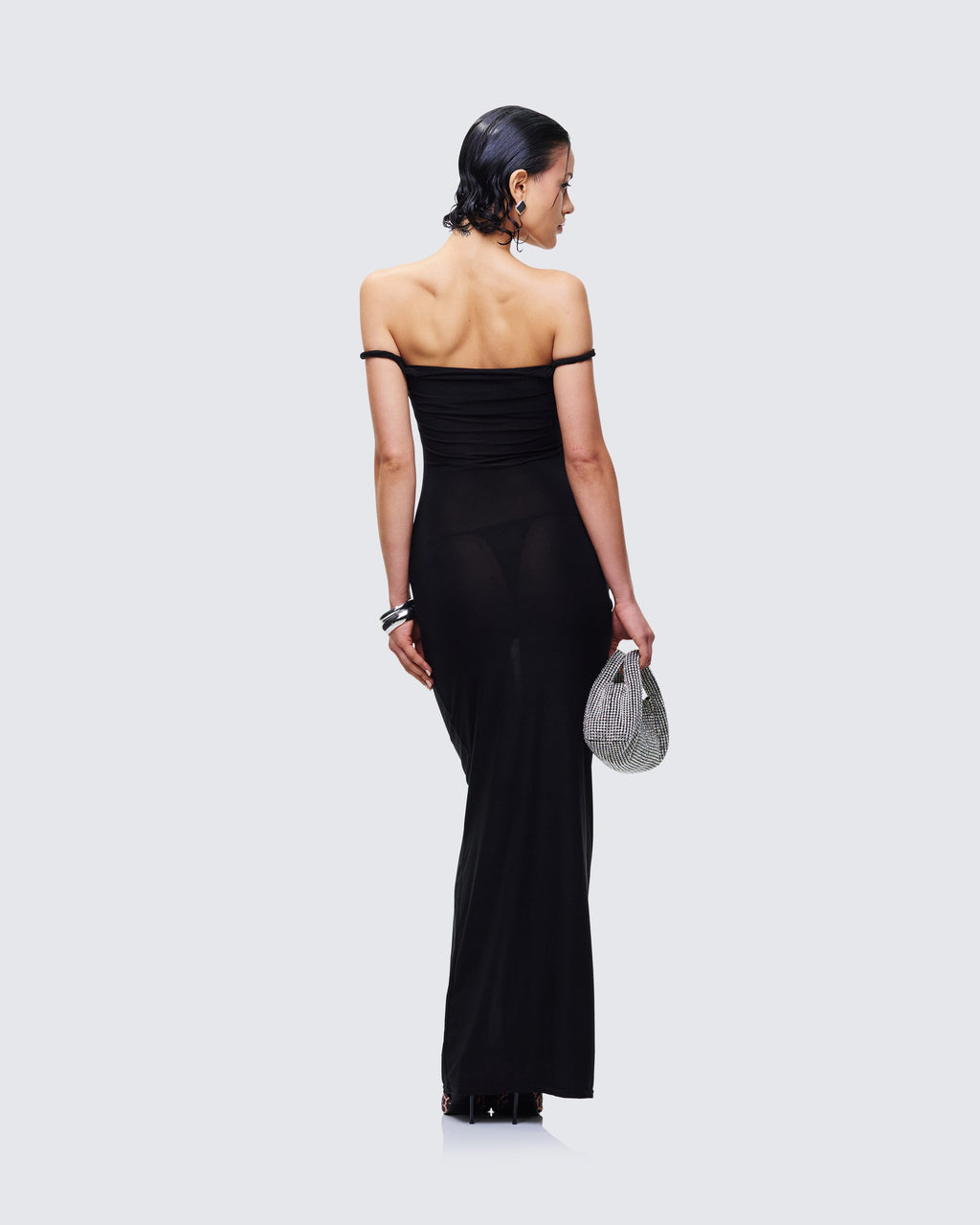 Finesse Elaris Twist Strap Maxi Dress