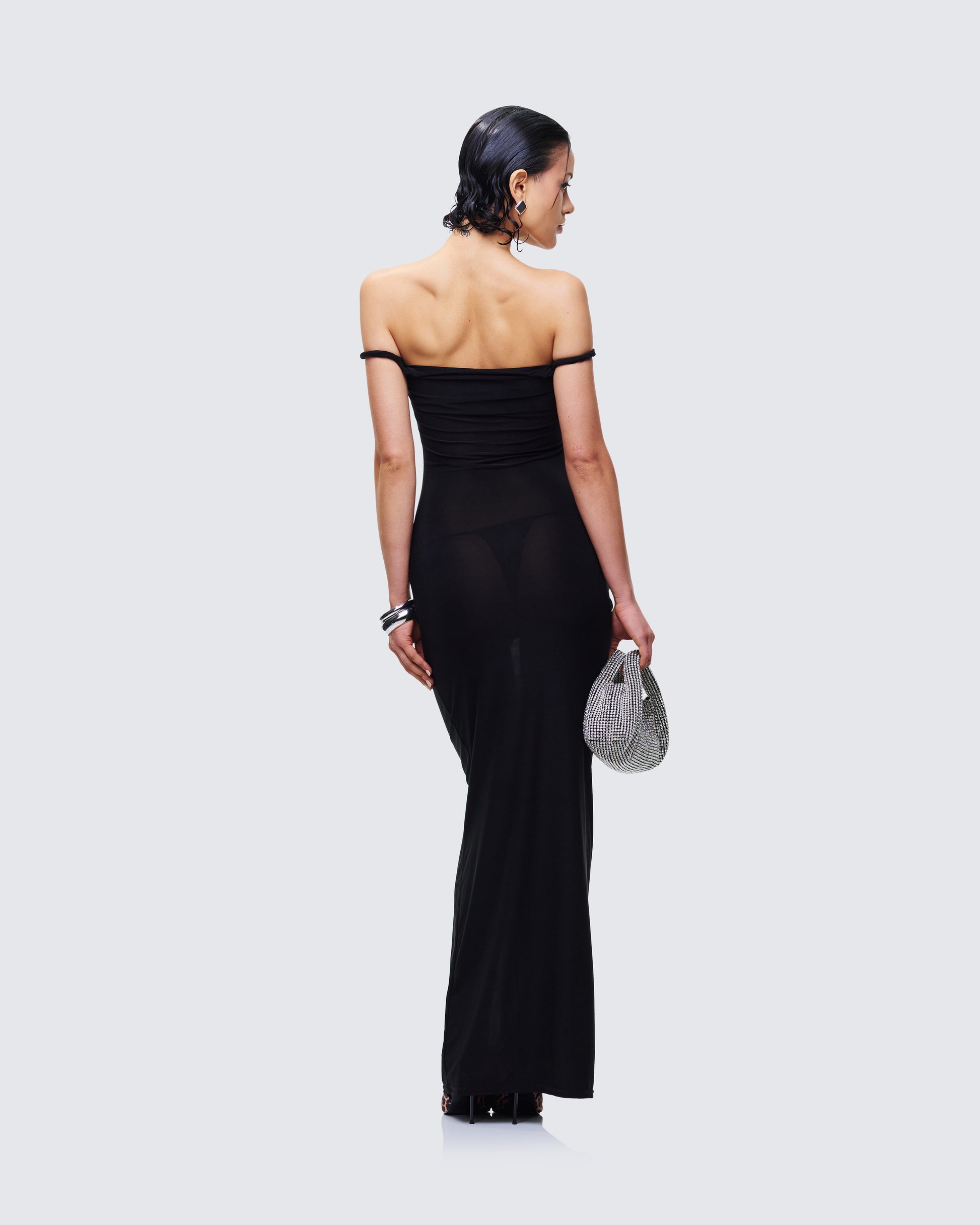 Finesse Elaris Twist Strap Maxi Dress