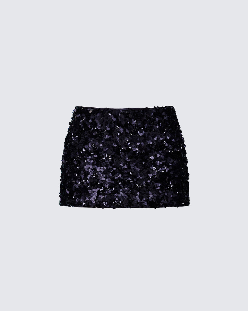 Finesse Twila Shell Sequin Mini Skirt