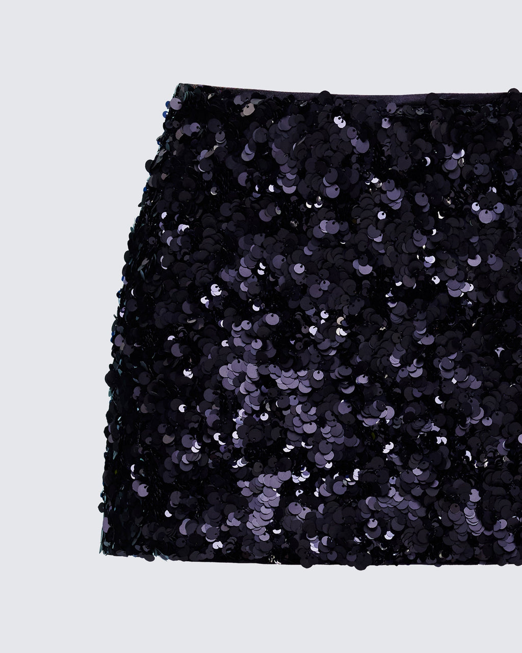 Finesse Twila Shell Sequin Mini Skirt