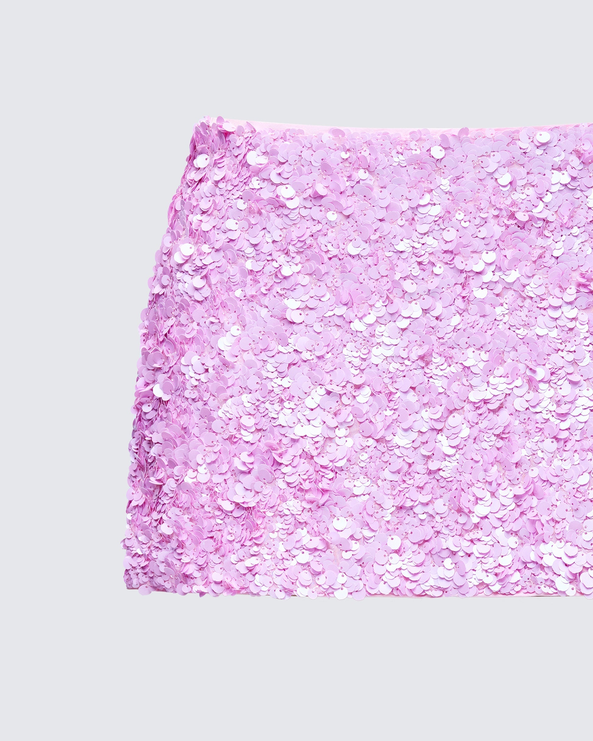Finesse Twila Shell Sequin Mini Skirt