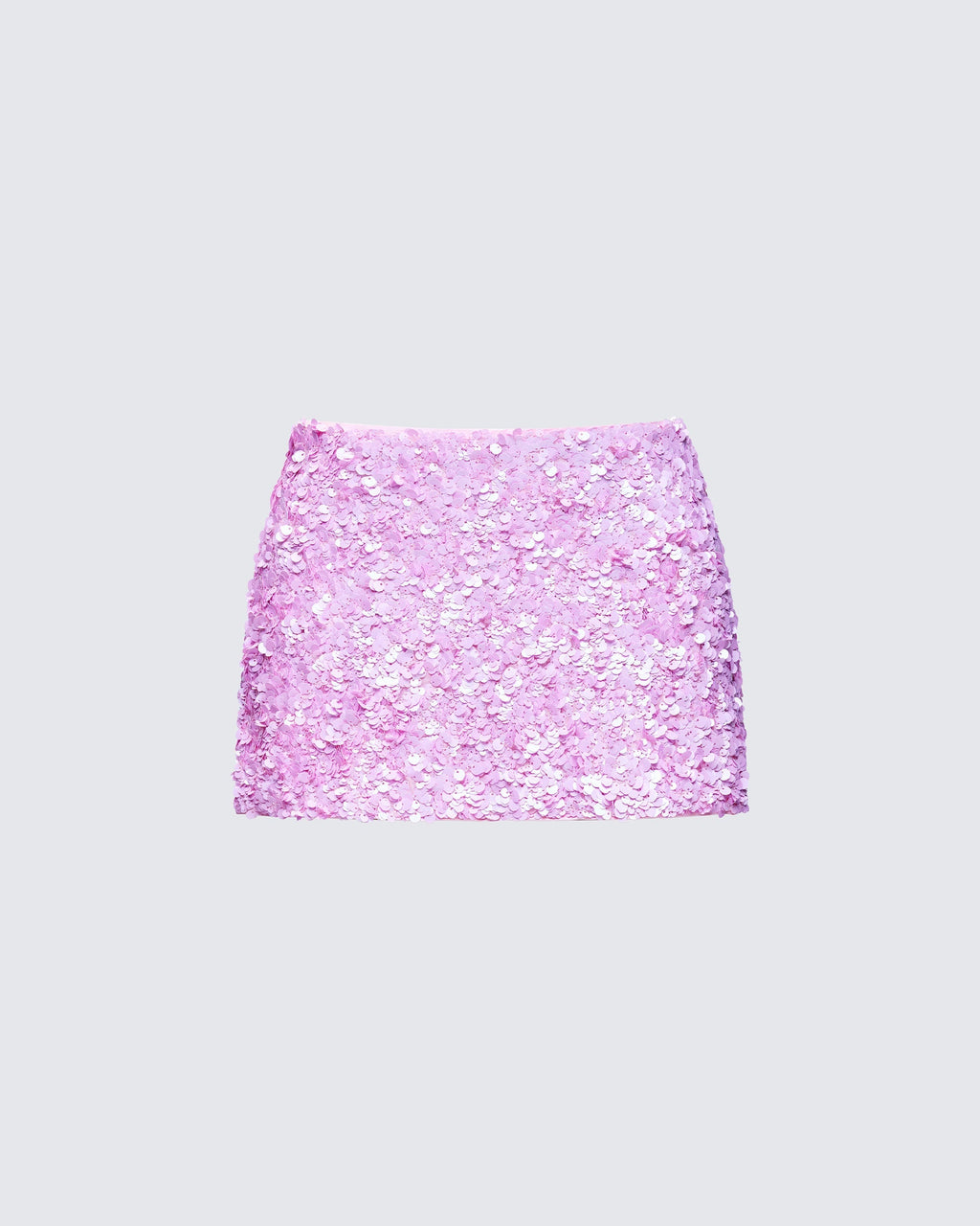 Finesse Twila Shell Sequin Mini Skirt