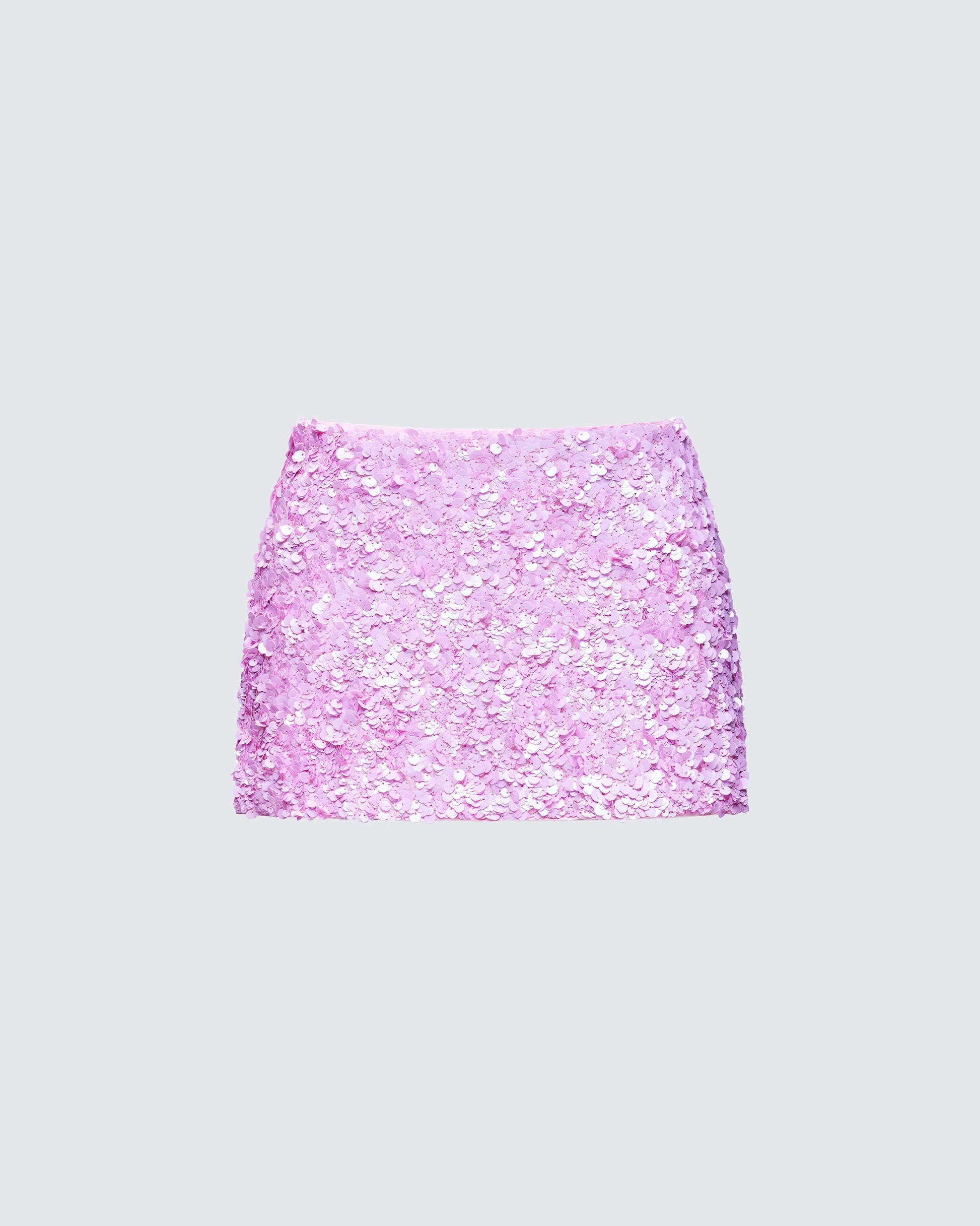 Finesse Twila Shell Sequin Mini Skirt