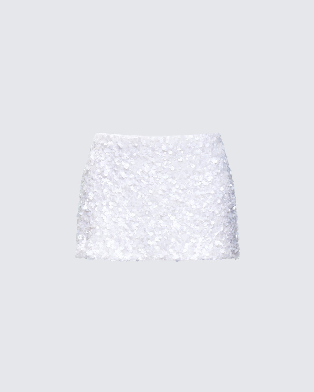 Finesse Twila Shell Sequin Mini Skirt