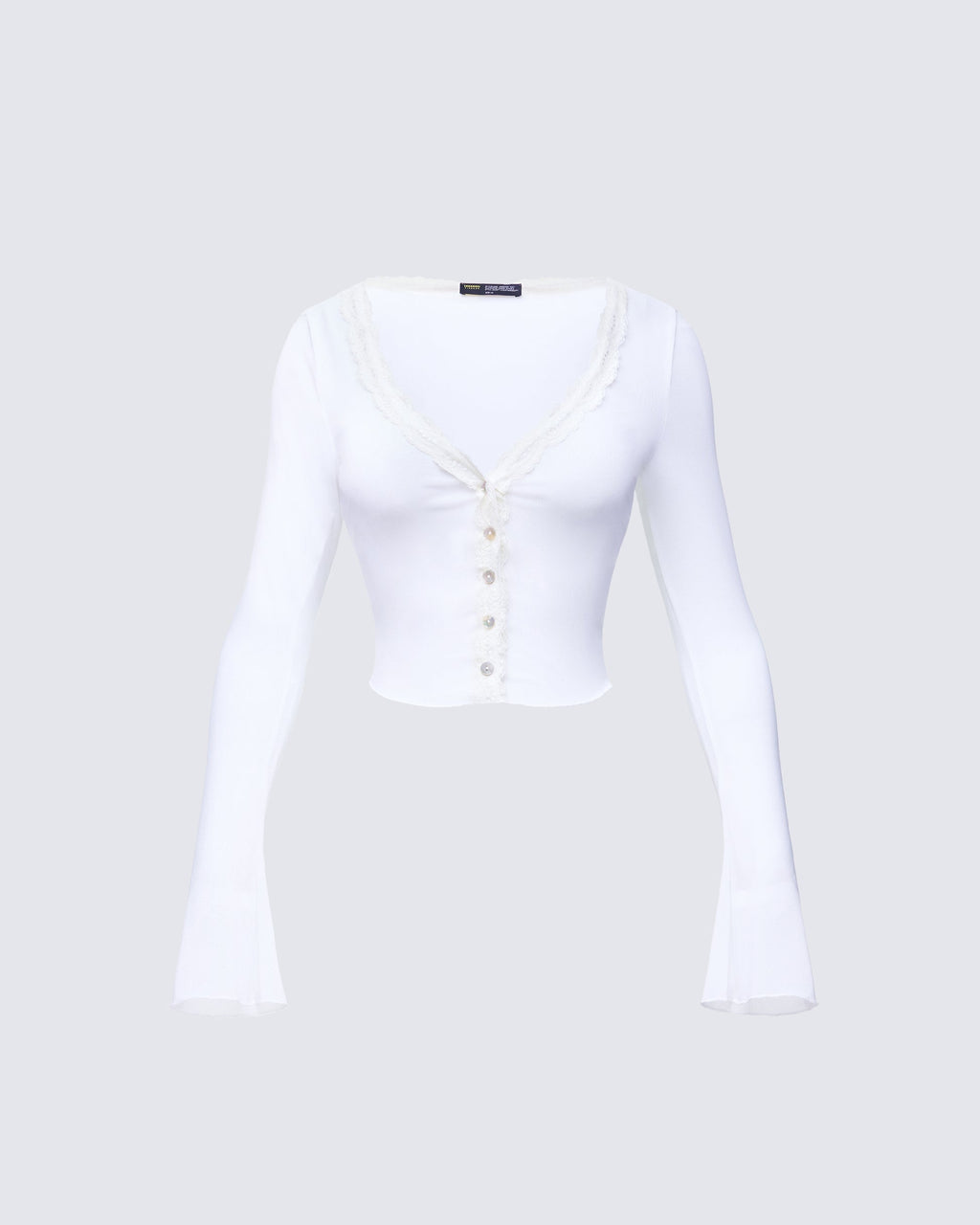 Finesse Aurelia Long Sleeve Mesh Top