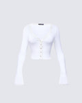 Finesse Aurelia Long Sleeve Mesh Top