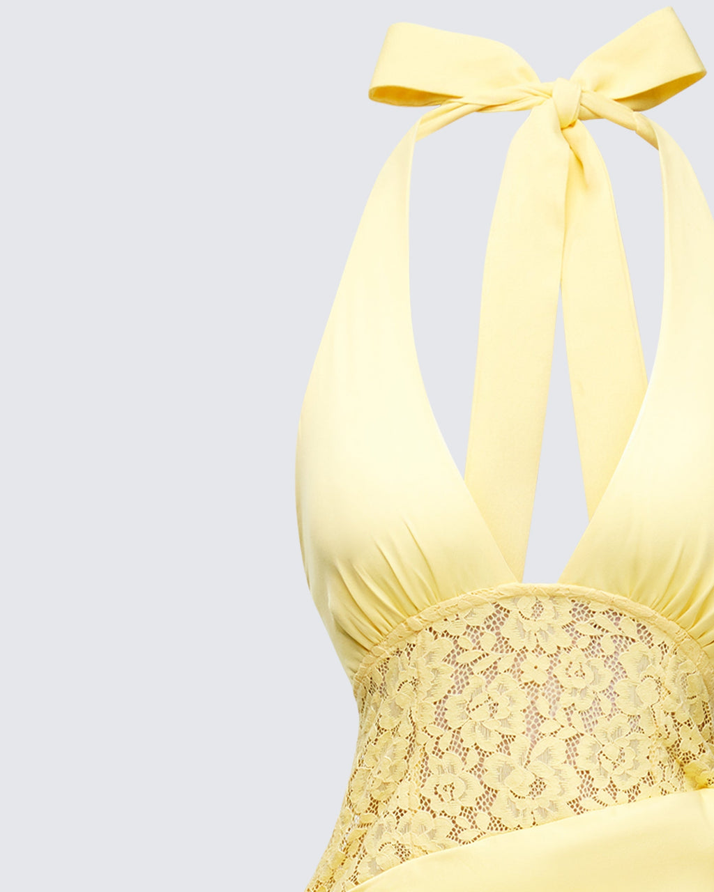 Lenora Lace Detail Maxi Dress