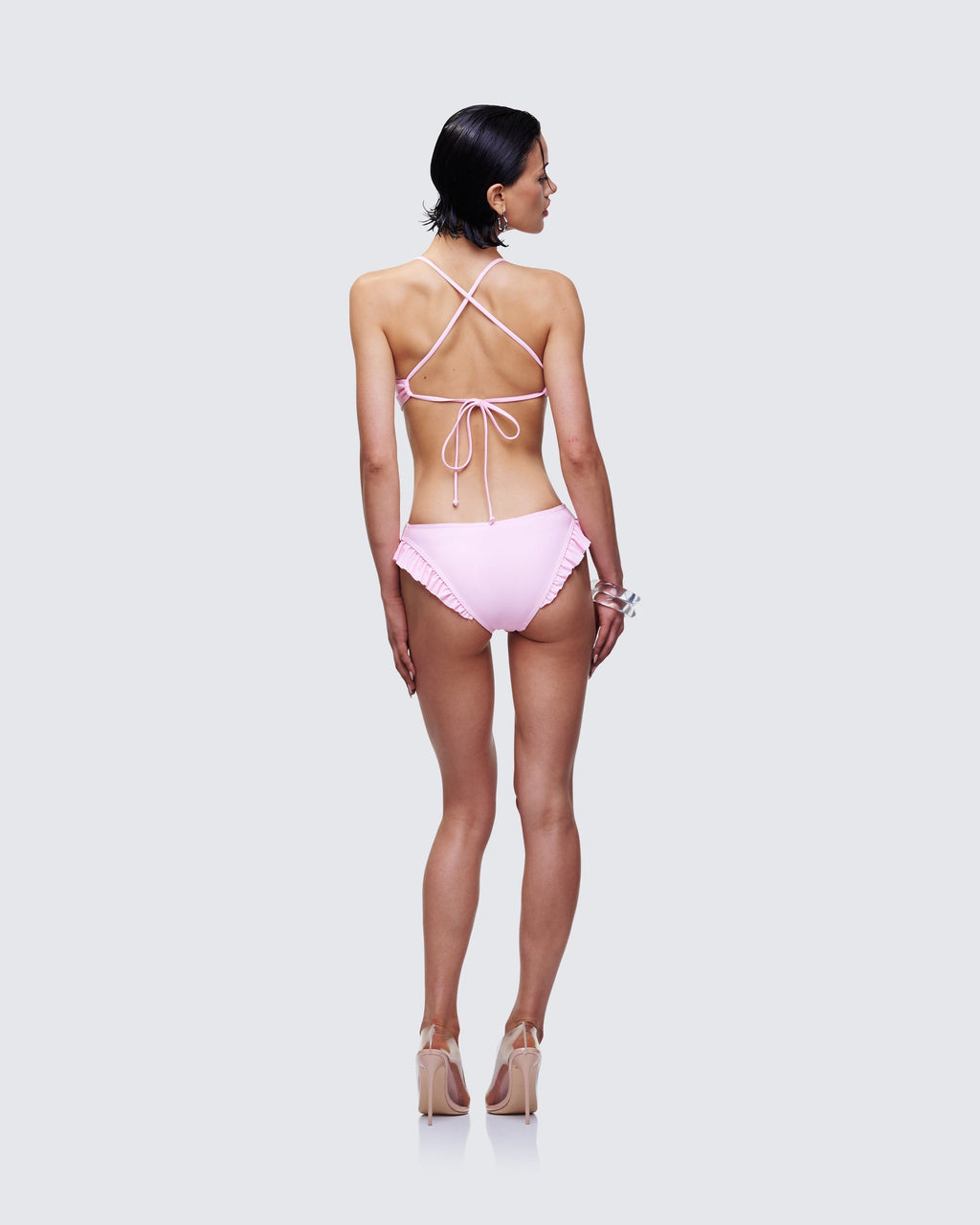 Finesse Persephone Pink Bow Swimsuit