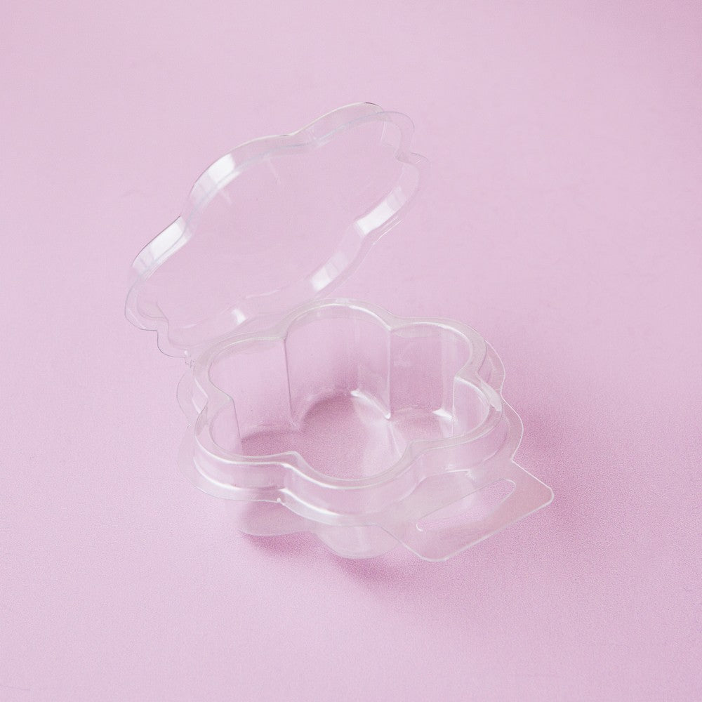 Bramble Berry Flower Clamshell Mold - 10 molds
