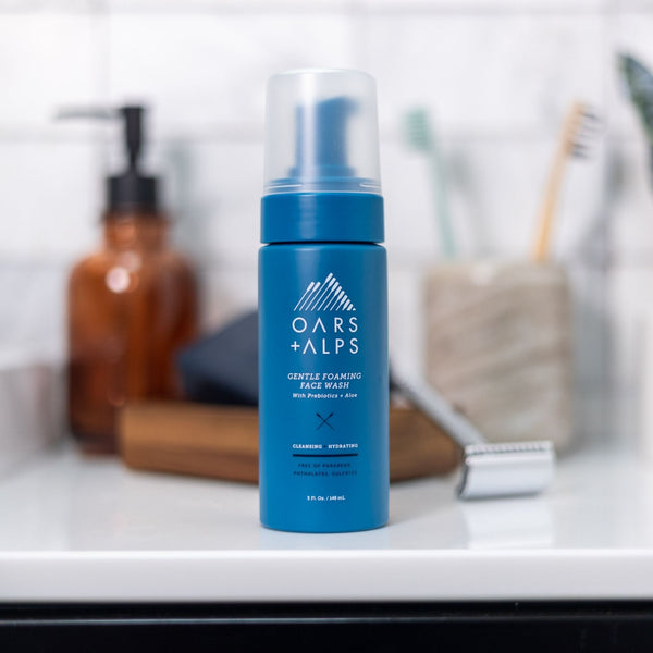 Oars + Alps Gentle Foaming Face Wash