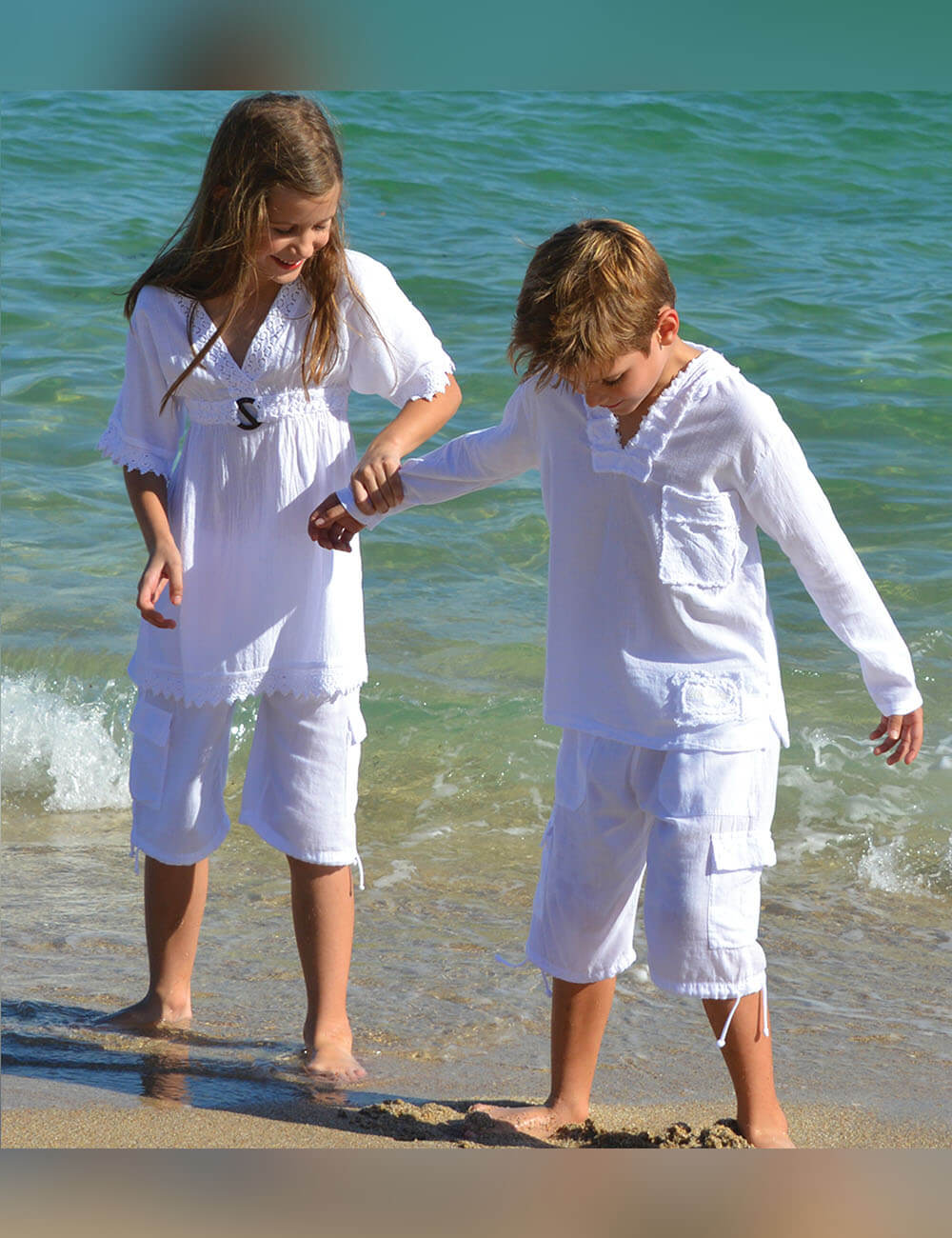 Cotton Natural Girl’s Avalon Dress