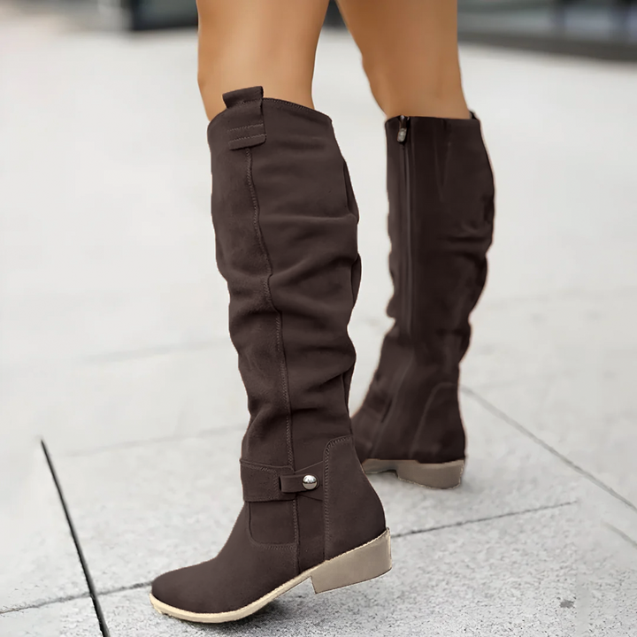 Harper & Lane Sadie - Suede Knee Boots 1
