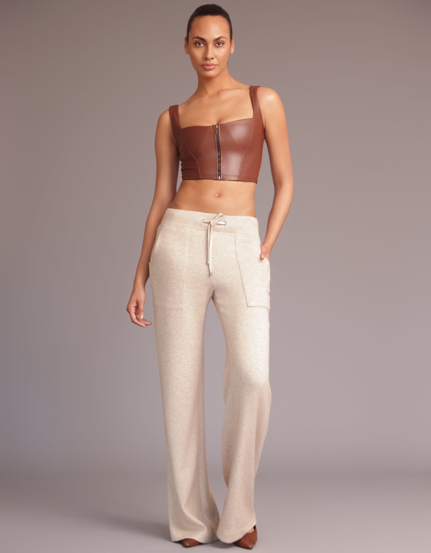 Heroine Sport LEATHER BUSTIER