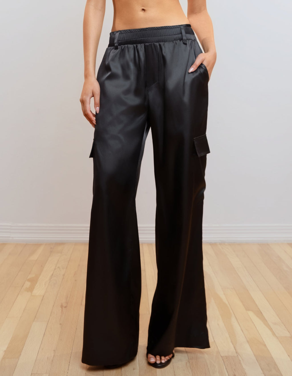 Heroine Sport SATIN CARGO PANTS