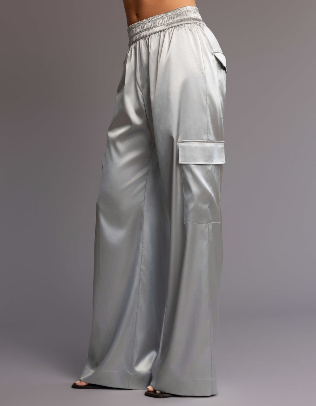 Heroine Sport SATIN CARGO PANTS