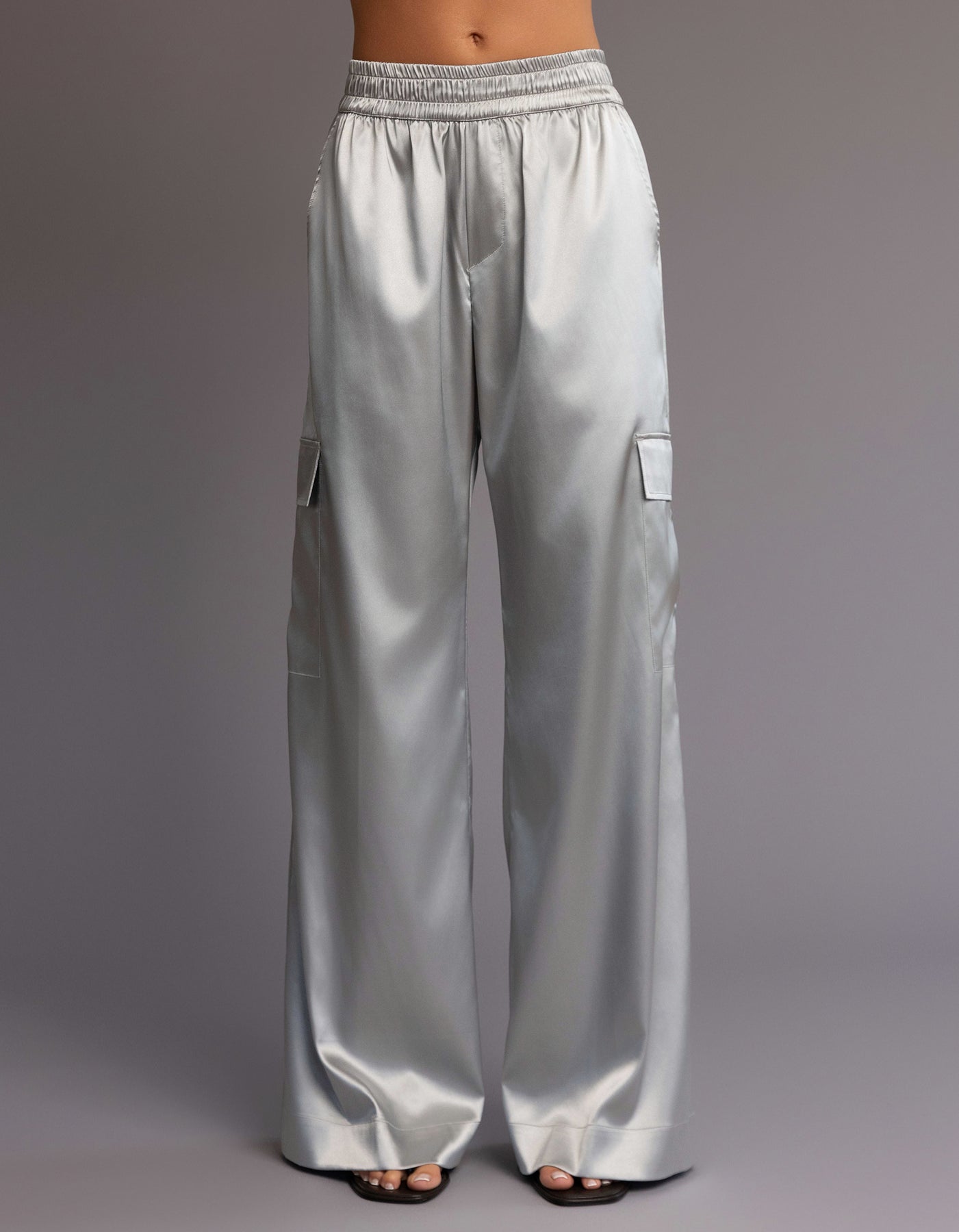 Heroine Sport SATIN CARGO PANTS