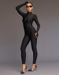 Heroine Sport ZIP UP Suit [BLACK]