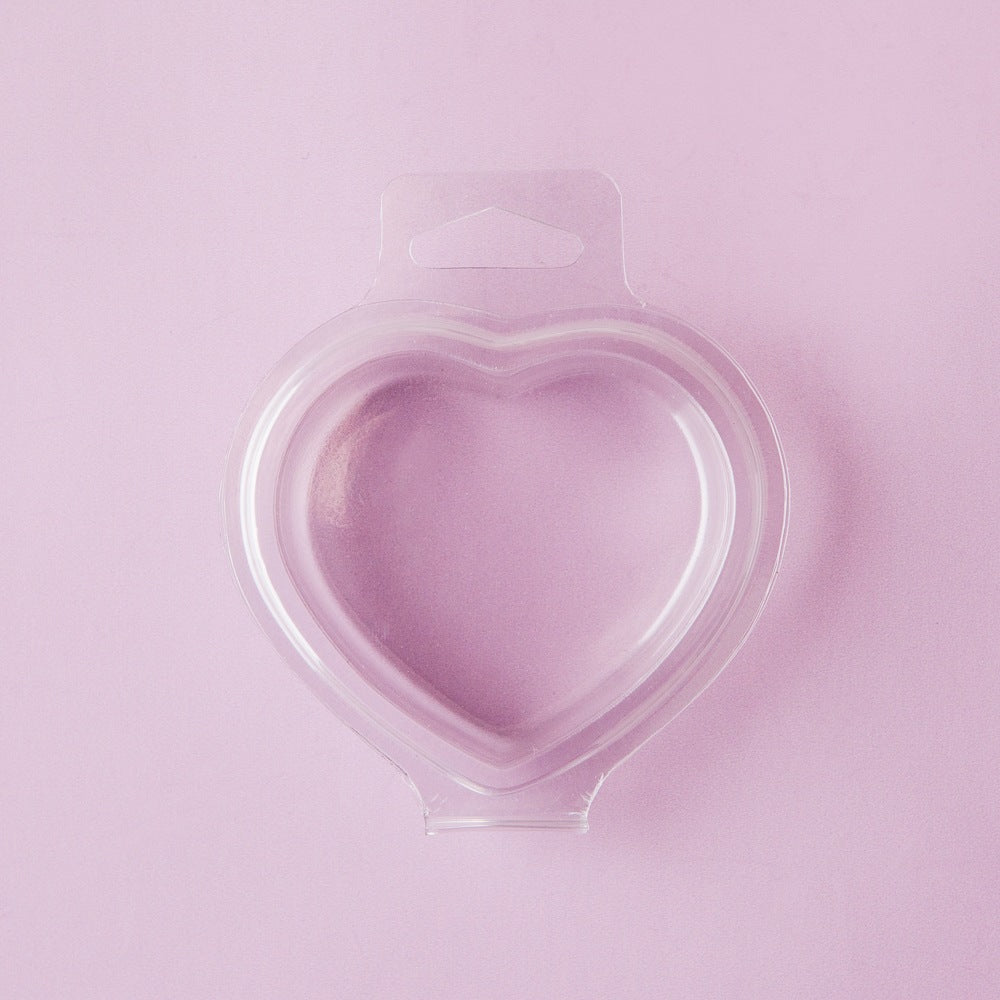 Bramble Berry Heart Clamshell Mold - 10 molds