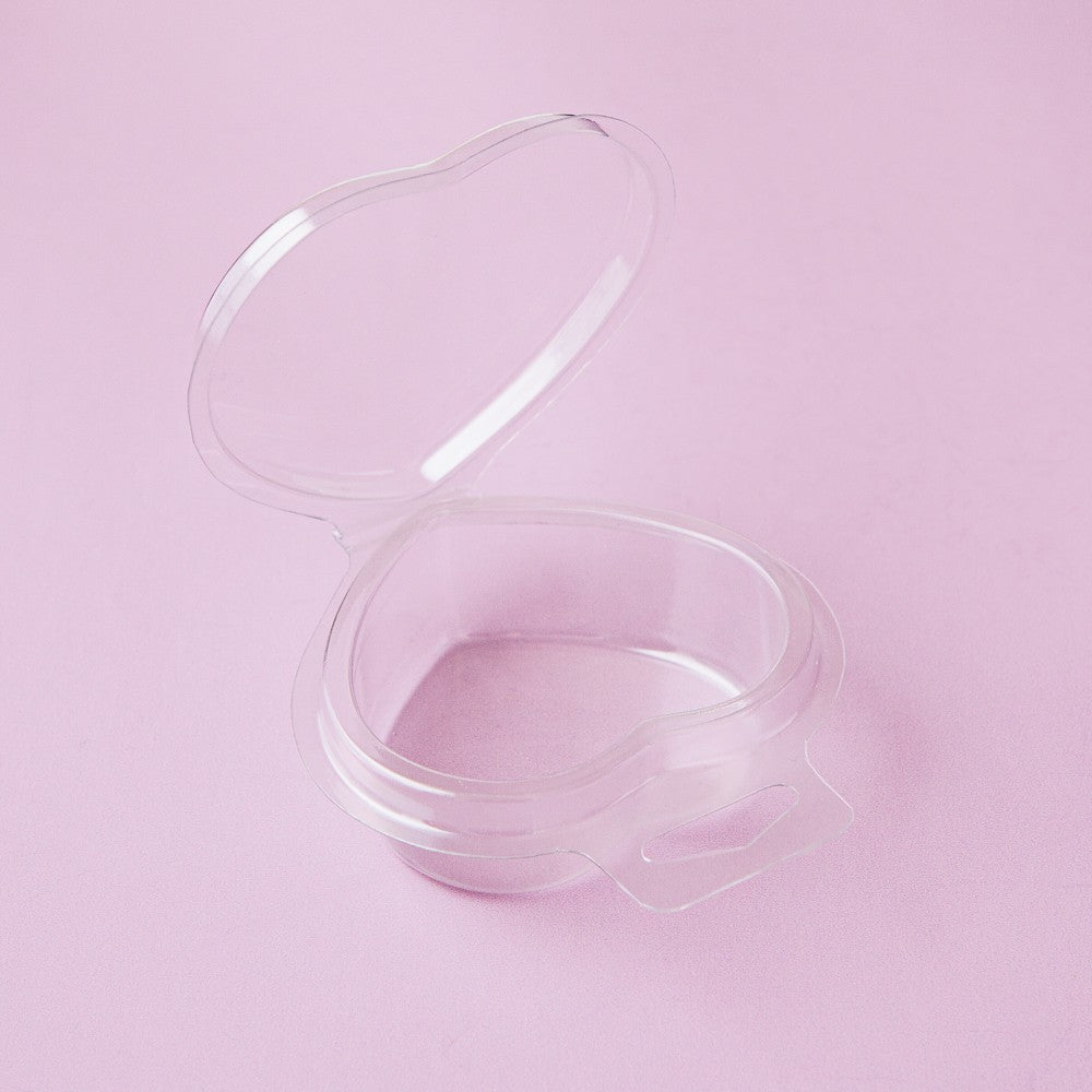 Bramble Berry Heart Clamshell Mold - 10 molds