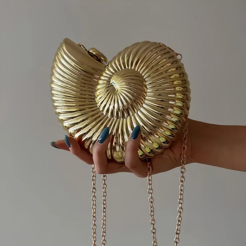 Mermaid Way Helix Conch Shape Bag