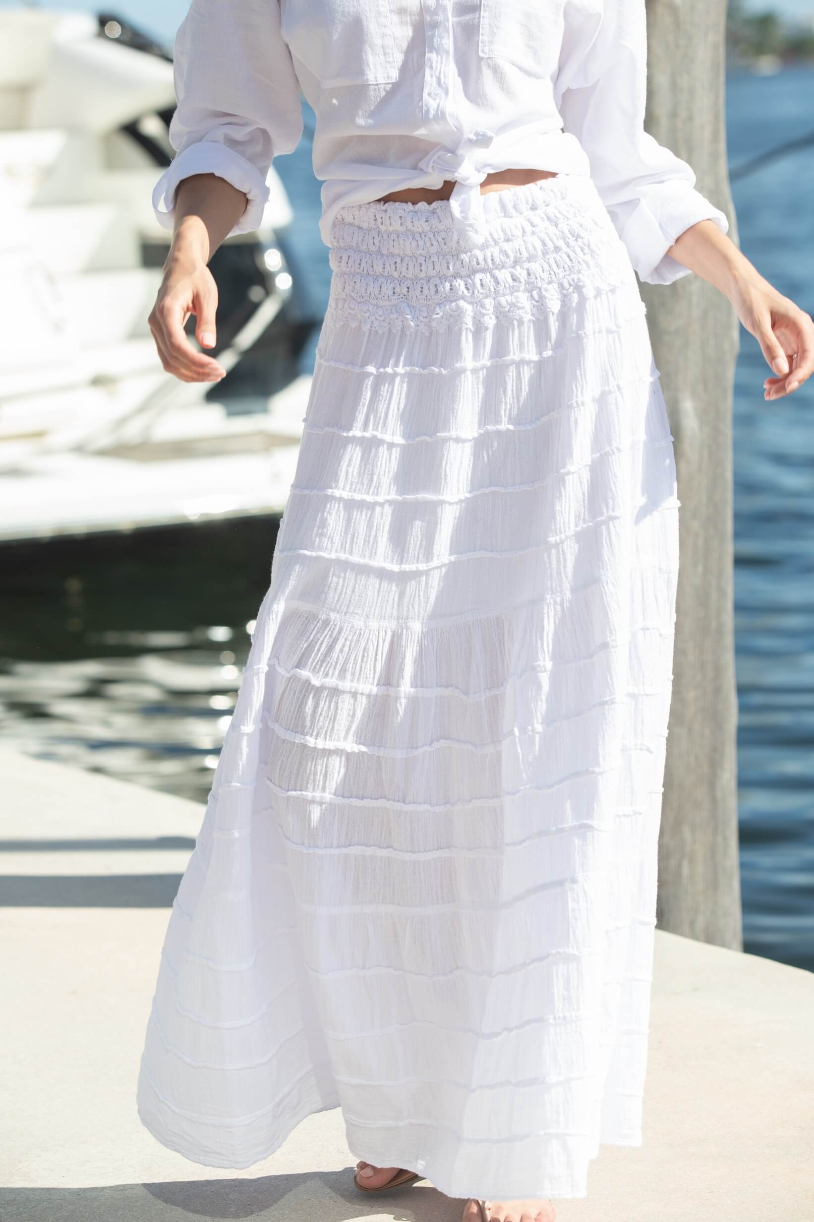 Cotton Natural Women's Lyon Skirt