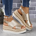 Harper & Lane Sandra - Platform Slingback Sandals