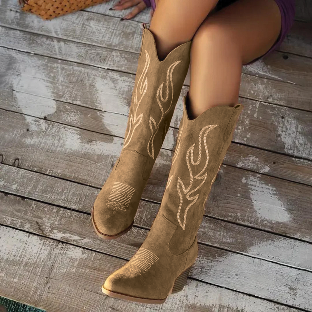 Harper & Lane Joyce - Western Cowboy Boots