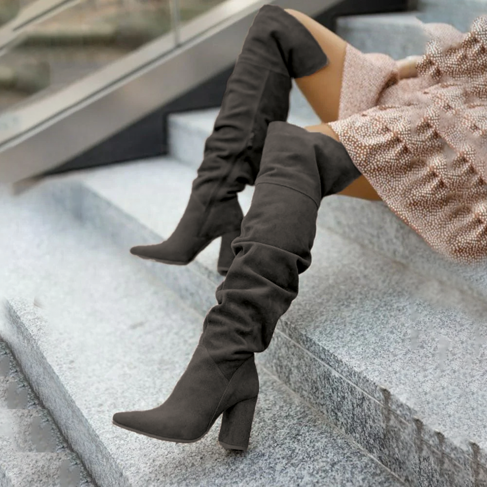 Harper & Lane Diana - Thigh-High Boots