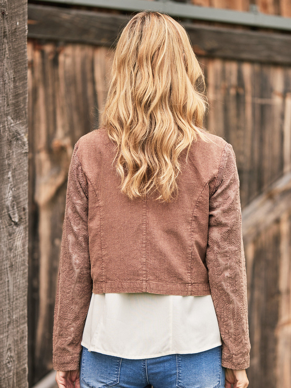 April Cornell Prairie Cropped Jacket