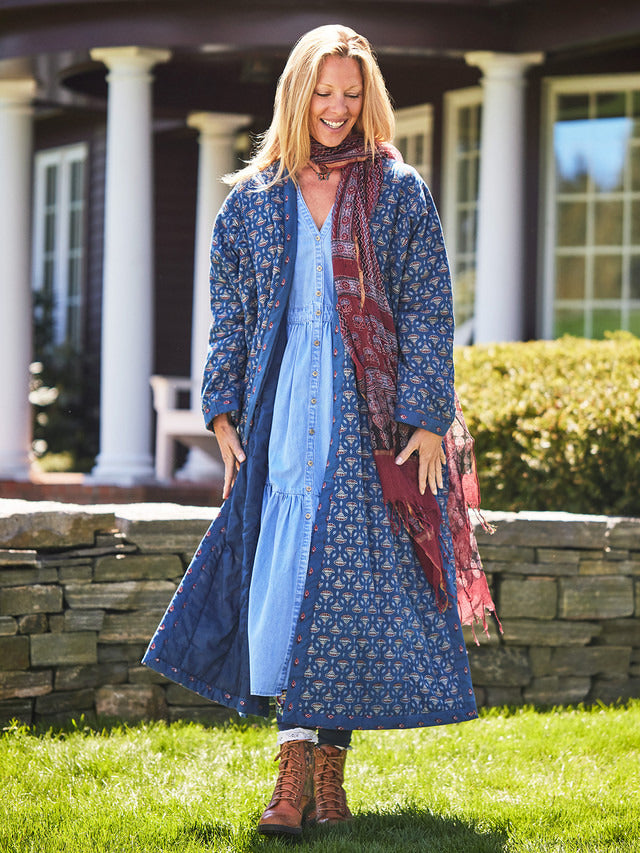 April Cornell Happy Mushroom Snuggle Coat