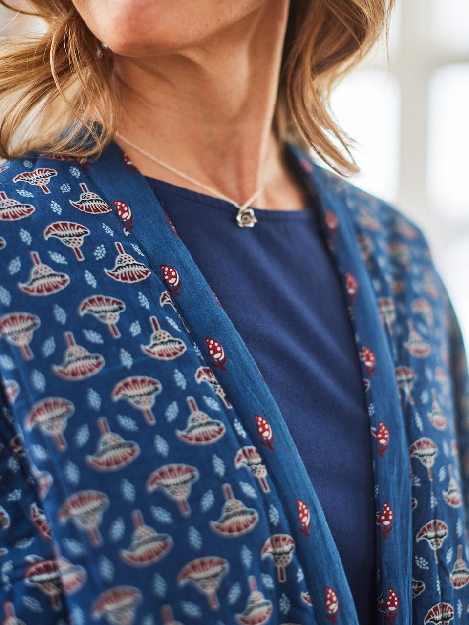 April Cornell Happy Mushroom Snuggle Coat