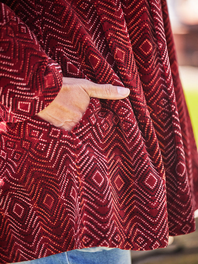 April Cornell Shanghi Velvet Jacket