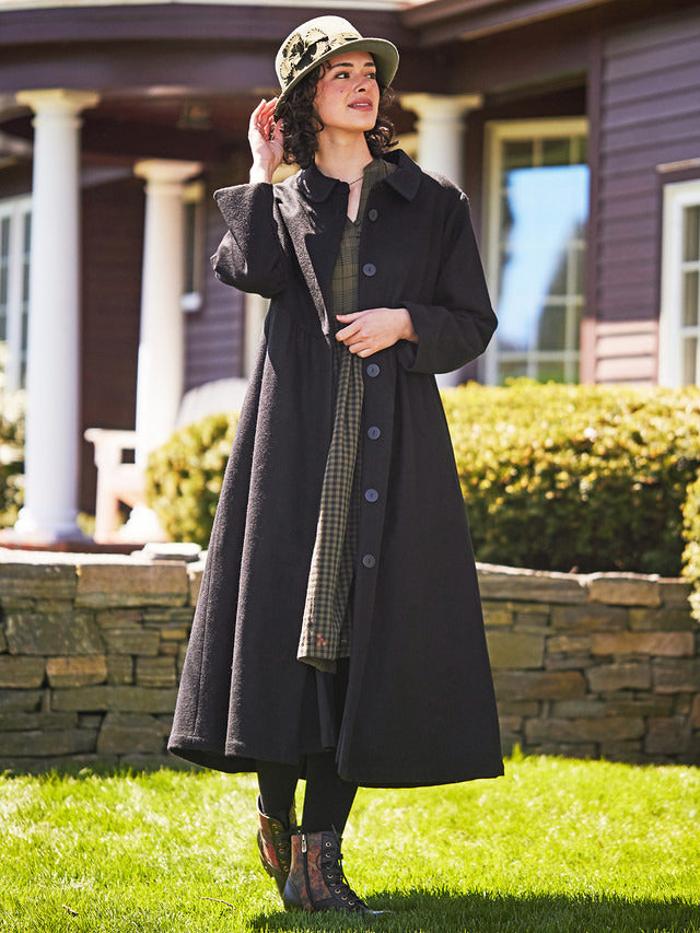 April Cornell Sherwood Wool Coat