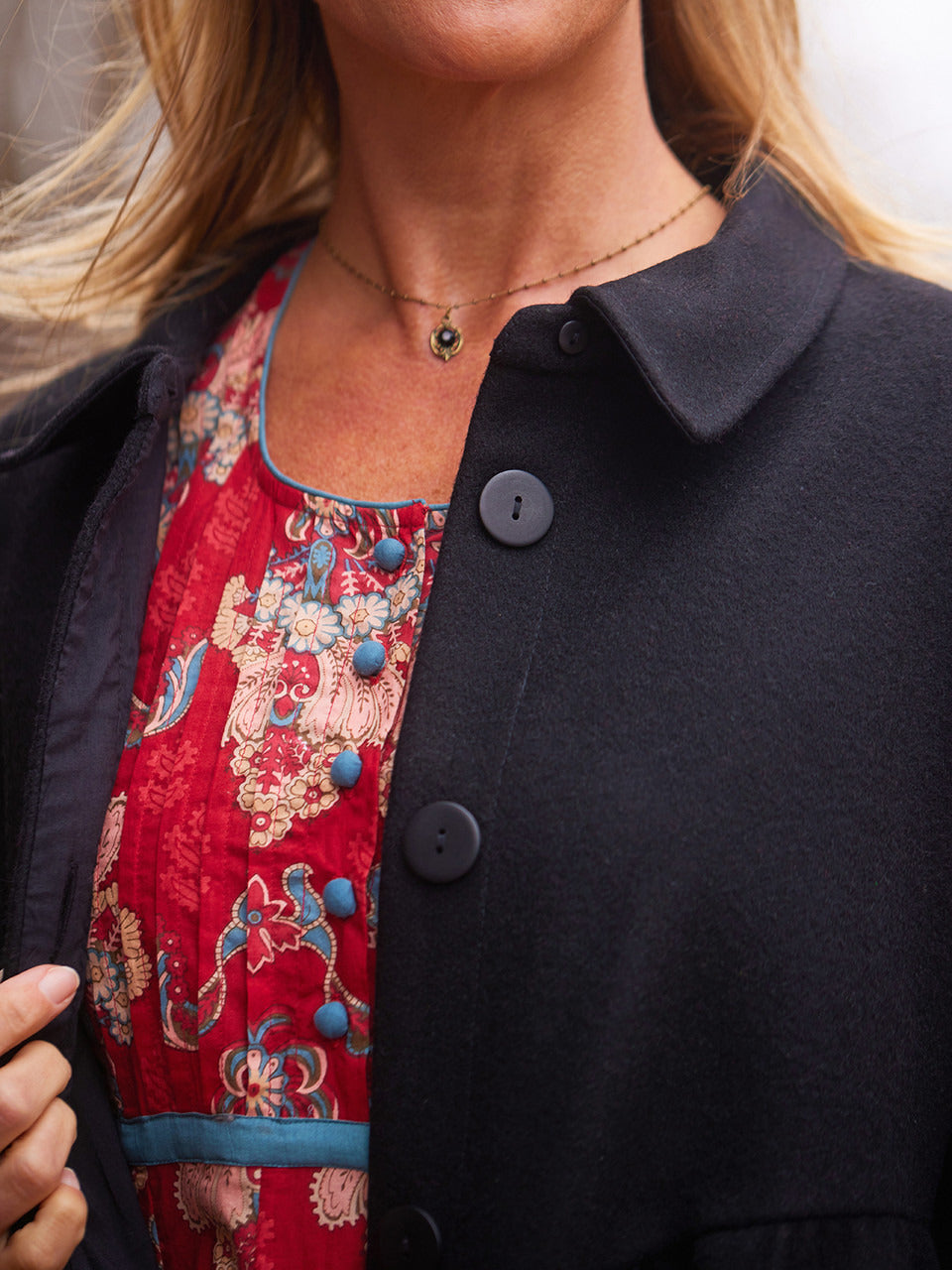 April Cornell Sherwood Wool Coat
