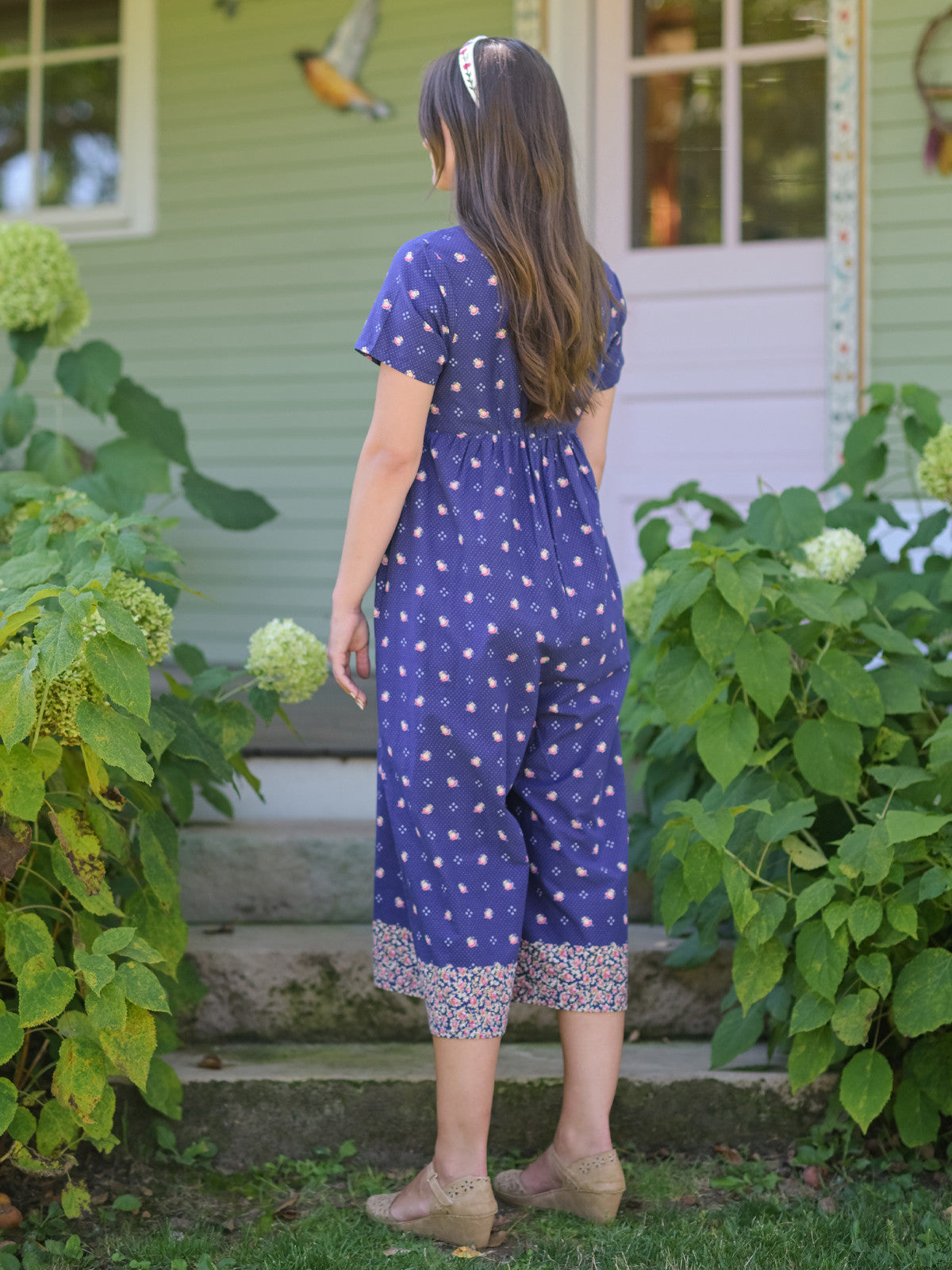 April Cornell Seascape Jumpsuit - Navy