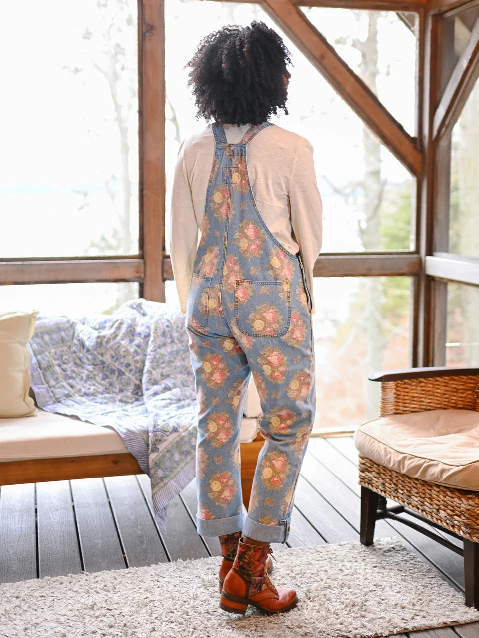 April Cornell Genevieve Overall - Denim