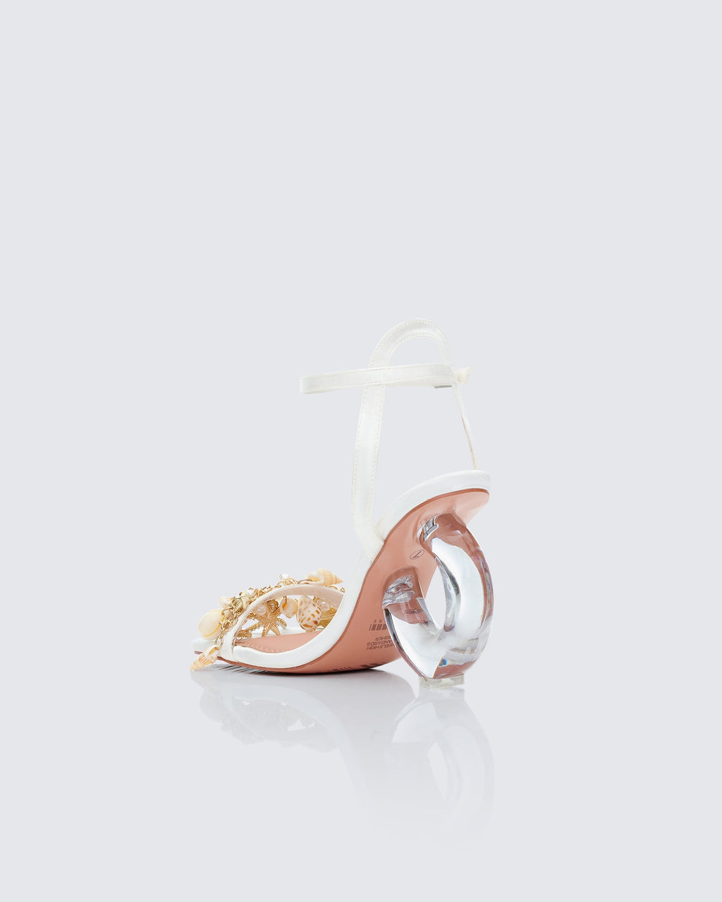 Finesse Jude Gold Seashell Charm Sandal