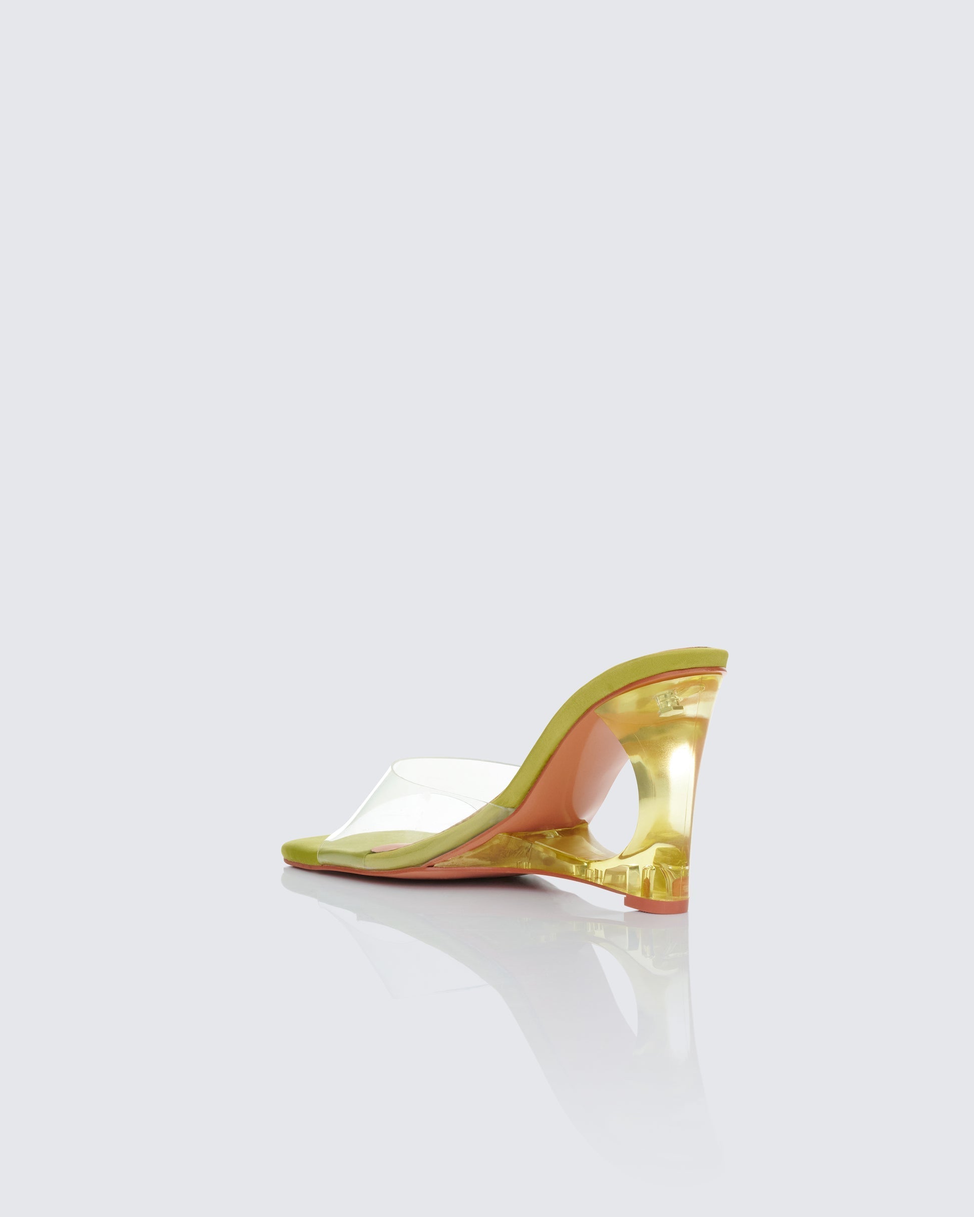 Finesse Karla Perspex Wedge Sandal